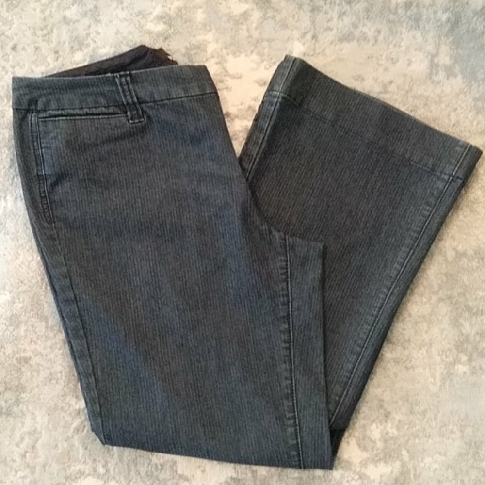 A.N.A. Trouser Wide Leg Stripe Pants Size 12P